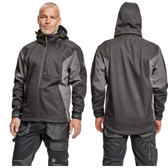 DAYBORO softshell dzsek szürkés-zöld 4XL