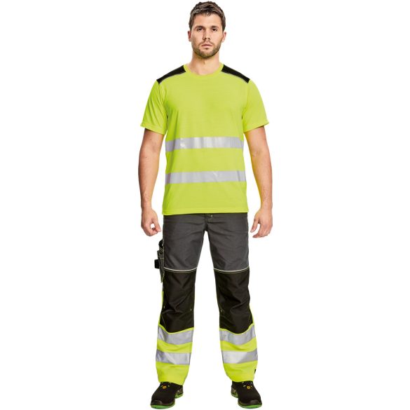 KNOXFIELD Hi-Vis póló sárga L