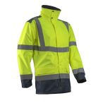   COVERGUARD 5KAP16000L ÚJ! KAZAN KOMBINÁLHATÓ HI-VIZ SÁRGA ESŐKABÁT_L