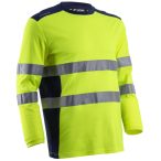   COVERGUARD 5RIK16000L ÚJ! RIKKA HOSSZÚUJJÚ PÓLÓ HI-VIZ SÁRGA ÉS KÉK SZÍNBEN_L