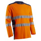   COVERGUARD 5RIK17000L ÚJ! RIKKA HOSSZÚUJJÚ PÓLÓ HI-VIZ NARANCS ÉS KÉK SZÍNBEN_L