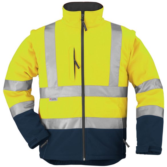 COVERGUARD 70630 FLUO DZSEKI SÁRGA/KÉK_M