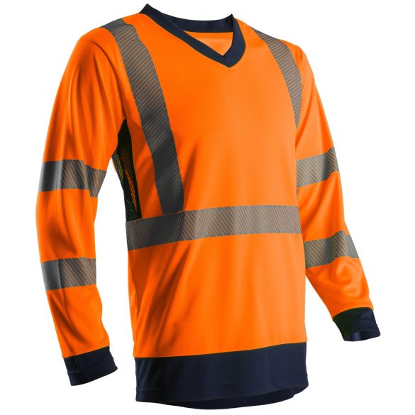 COVERGUARD 7SUNOM ÚJ! SUNO HI-VIZ NARANCS HOSSZÚ UJJÚ PÓLÓ_M