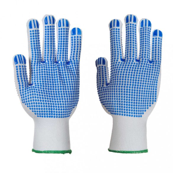 Portwest A113 - Polka Dot Plus kesztyű - 8/M - fehér