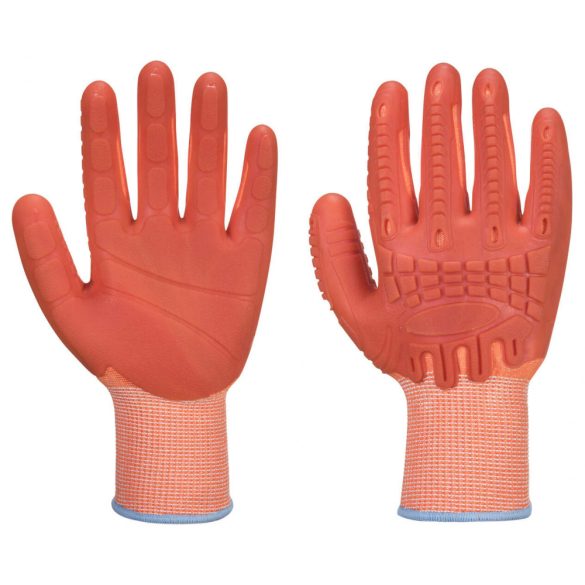 Portwest A728 - Supergrip Impact HR Cut kesztyű - 10/XL - narancs