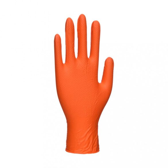 Portwest A930 - Orange HD egyszerhasználatos kesztyű (100db) - 9/L - narancs