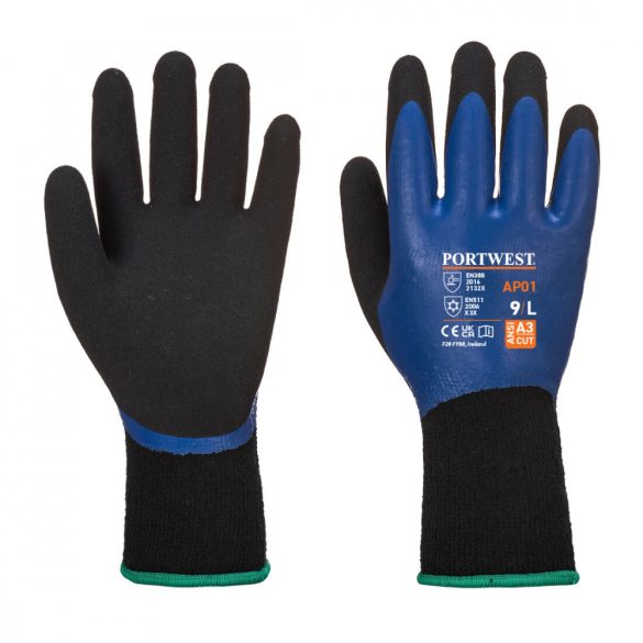 Portwest Thermo Pro kesztyű-AP01-kék-3XL