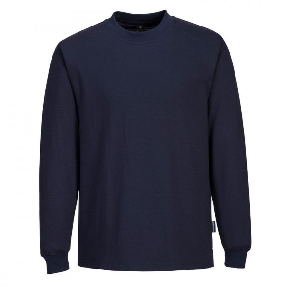 Portwest Anti -Static ESD Long Sleeve T-Shirt AS22 - tengerészkék - 2XL