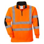   Portwest Jól láthatósági Xenon Rugby pulóver B308 - sárga - 4XL