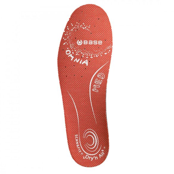 BASE Dry'n Air Scan&Fit Omnia - Med talpbetét B6311 - piros - 38