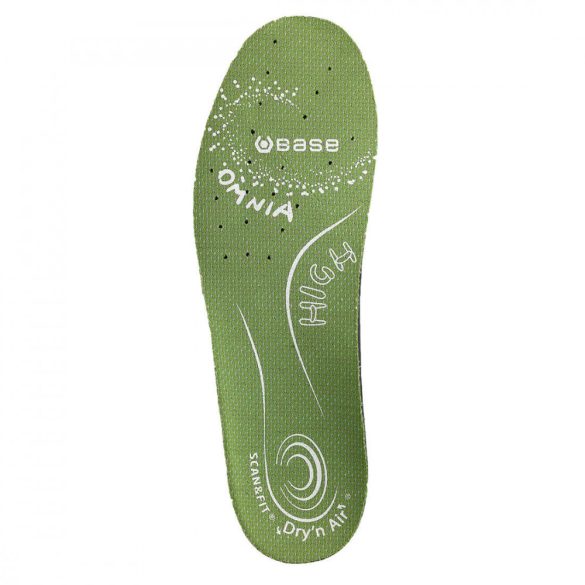 BASE Dry'n Air Scan&Fit Omnia - High talpbetét B6312 - zöld - 37