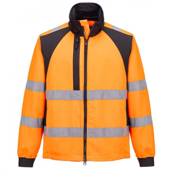 Portwest WX2 Eco Hi-Vis Work Jacket CD861 - narancs/fekete - 4XL