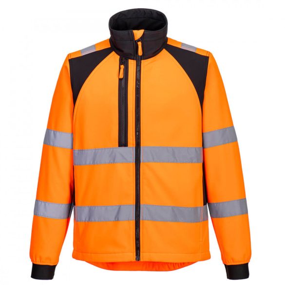 Portwest WX2 Eco Hi-Vis Softshell (2L) CD875 - narancs/fekete - M