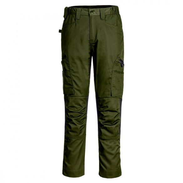 Portwest WX2 Eco Stretch Trade nadrág CD881 - oliva - 28 (XS)