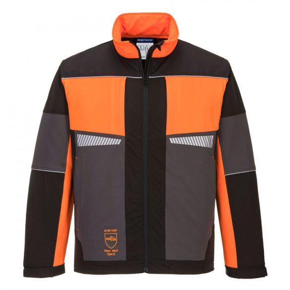 Portwest Oak Professional Chainsaw Jacket CH15 - fekete - L