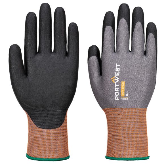 Portwest CT Cut C21 Nitrile Glove-CT21-szürke/fekete-XS