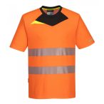   Portwest DX413 - Portwest DX4 Hi-Vis polo - L - narancs/fekete