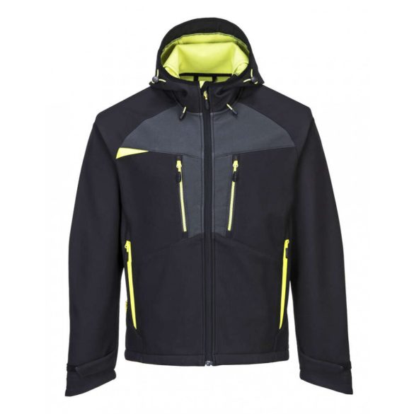 Portwest DX474 - Portwest DX4 Softshell kabát - M - fekete