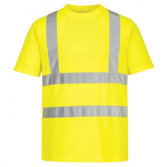 Portwest Eco Hi-Vis T-Shirt  (6 db) EC12 - sárga - 4XL