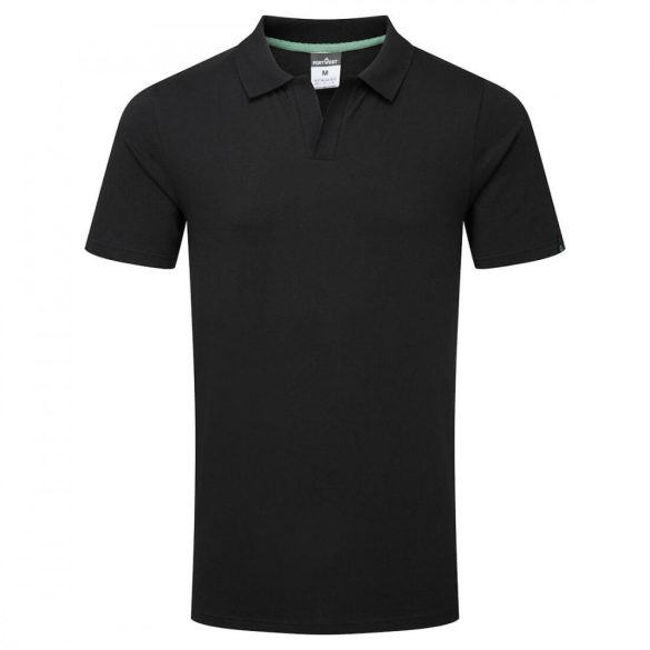 Portwest Organic Cotton Recyclable Polo Shirt EC210 - fekete - L