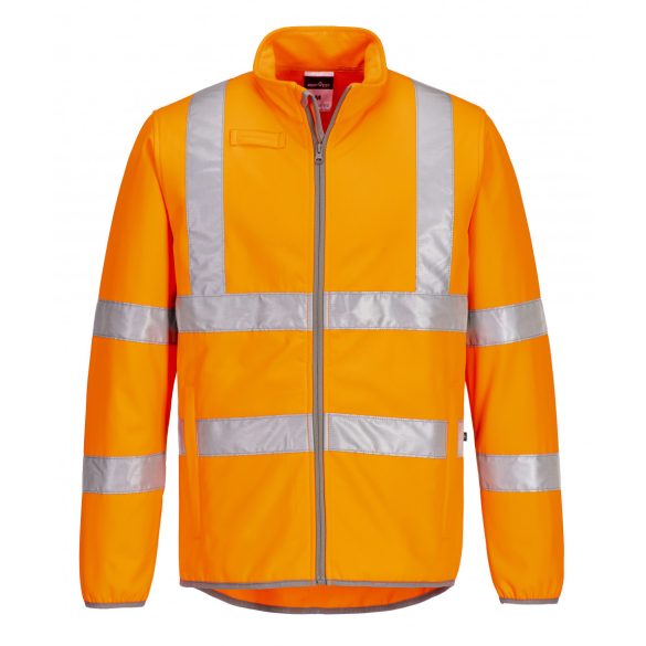 Portwest Hi-Vis jól láthatósági Softshell pulóver EC24 - narancssárga - 4XL