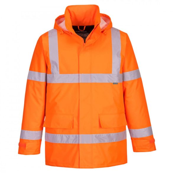 Portwest Eco Hi-Vis Winter Jacket EC60 - narancs - 4XL