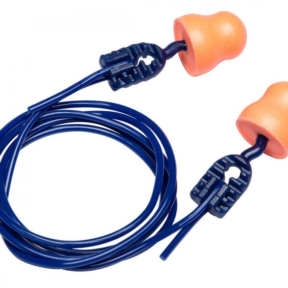 Portwest Easy Fit PU Ear Plugs Corded (200 pár)-EP12-narancs--