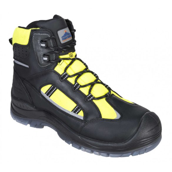 Portwest FC59 - Portwest Compositelite Retroglo Hi-Vis bakancs S3 WR ESD - 39 - sárga