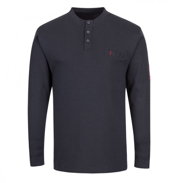 Portwest FR Anti-Static Henley FR32 - tengerészkék - L