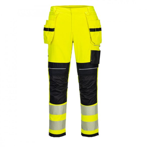 Portwest PW3 FR Hi-Vis Holster Trousers FR407 - sárga / fekete - 28 (XS)