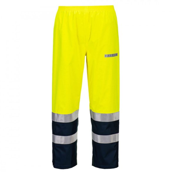 Portwest Bizflame Multi Light Arc Hi-Vis Trousers FR410 - sárga / tengerészkék - L