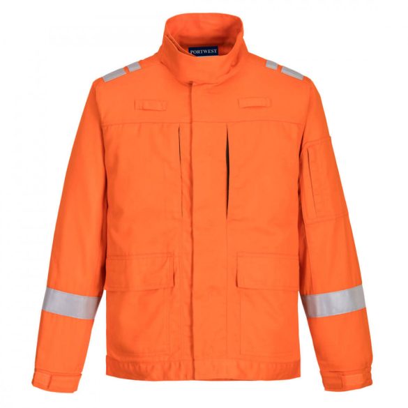 Portwest FR Lightweight A/S Jacket FR601 - narancs - L