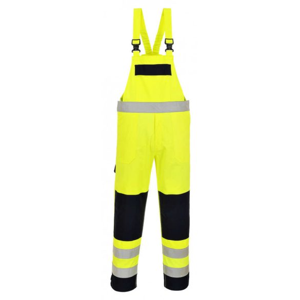 Portwest FR63 - Hi-Vis Multi-norm melles nadrág - L - sárga