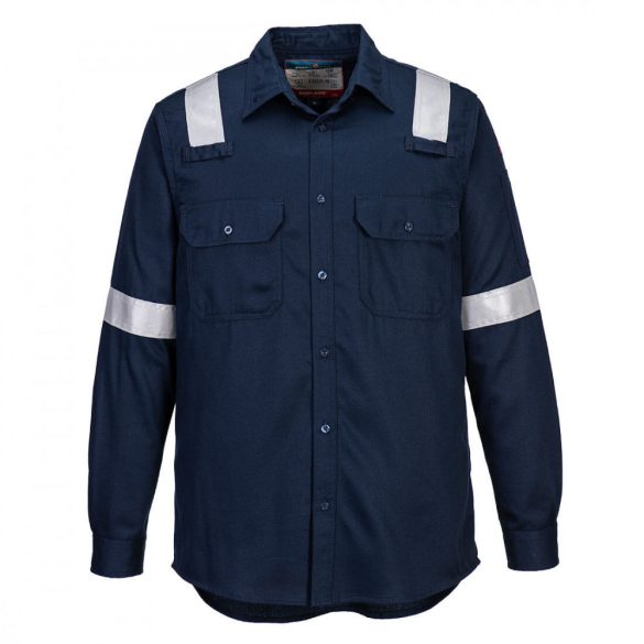 Portwest FR Lightweight Anti-static Shirt FR720 - tengerészkék - S