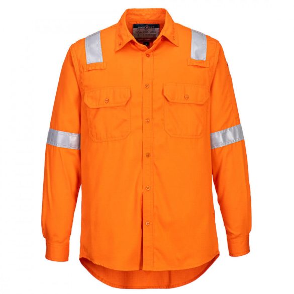 Portwest FR Lightweight Anti-static Shirt FR720 - narancs - S