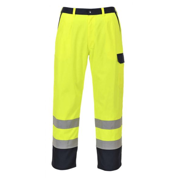 Portwest FR92 - Hi Vis Bizflame Pro nadrág - L - sárga