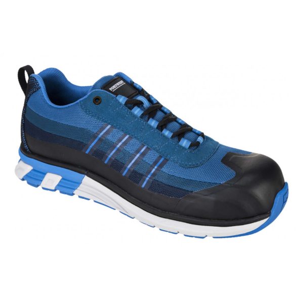 Portwest OlymFlex London S1P Trainer munkavédelmi cipő-FT16-kék / fekete-42