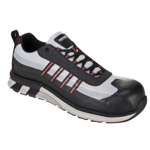 Portwest FT16 - OlymFlex London S1P Trainer védőcipő - 36 - szürke/fekete