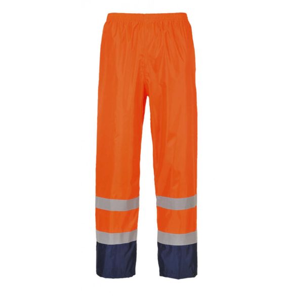 Portwest H444 - Hi-Vis Classic Contrast esőnadrág - M - narancs