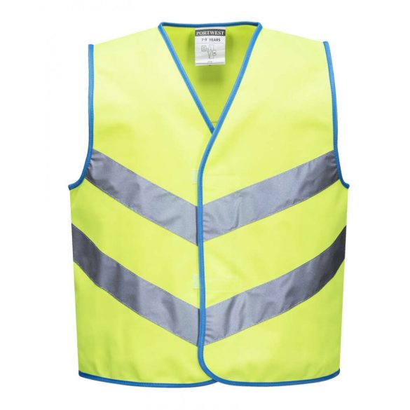 Portwest JN15 - Junior Colour Bright mellény - S - lime