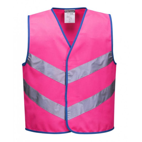 Portwest JN15 - Junior Colour Bright mellény - L - pink