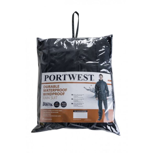 Portwest L450 - Sealtex Essential esőruha (2részes) - L - tengerészkék