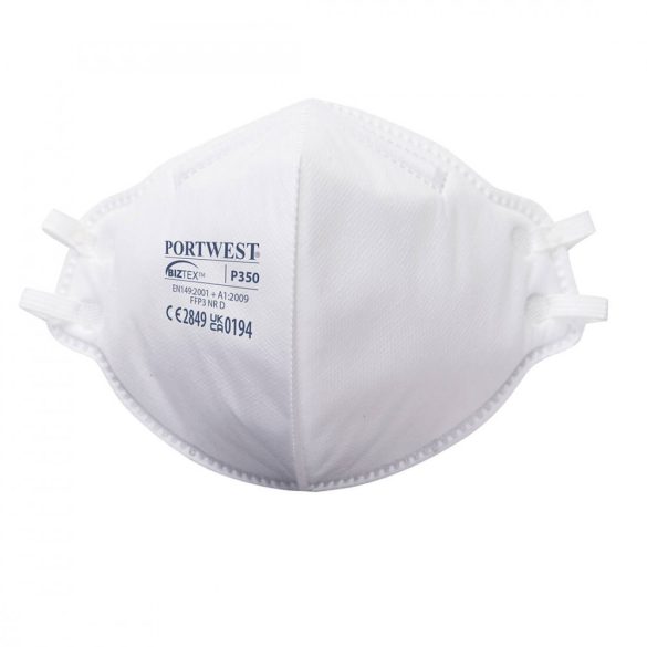 Portwest FFP3 Respirator  (20 db)-P350-fehér--