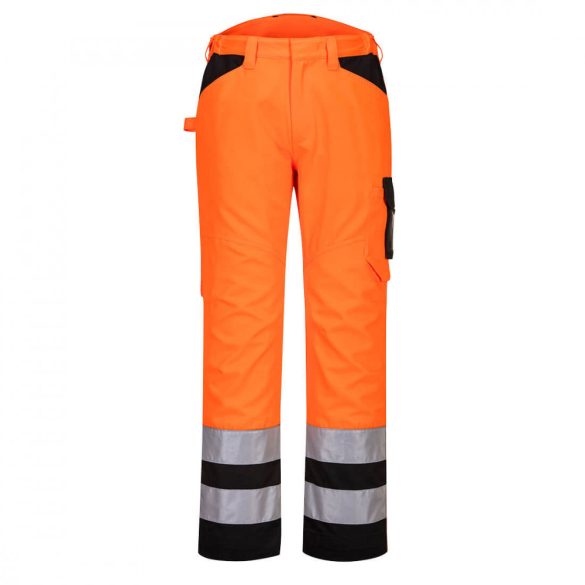 Portwest PW2 Hi-Vis Work nadrág PW241 - narancs/fekete - 44 (2XL)