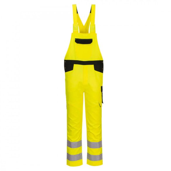 Portwest PW2 Hi-Vis kantáros nadrág PW244 - sárga / fekete - L