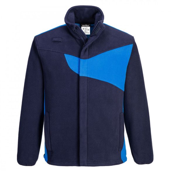 Portwest PW2 Fleece PW270 - tengerészkék/piros - XL