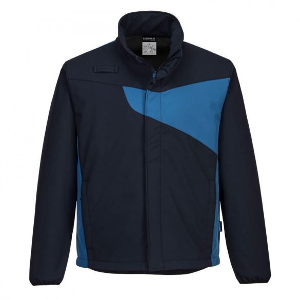 Portwest PW2 Softshell Jacket PW271 - tengerészkék/piros - L