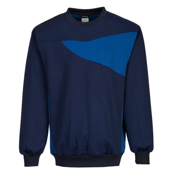 Portwest PW2 Sweatshirt PW273 - tengerészkék/piros - M