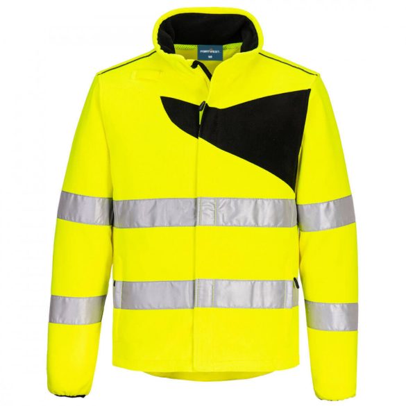 Portwest PW2 Hi-Vis polár PW274 - sárga / fekete - XL