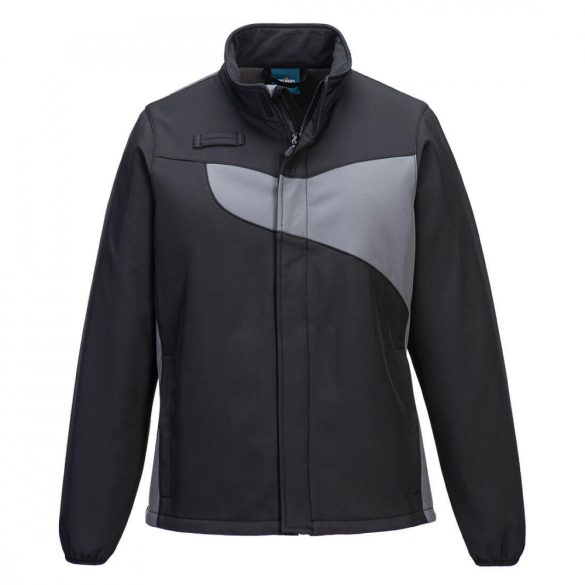 Portwest PW2  női Softshell (2L) PW278 - fekete/szürke - XS